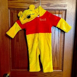 Disney Winnie the Pooh Fleece Zip Up Coverall Costume